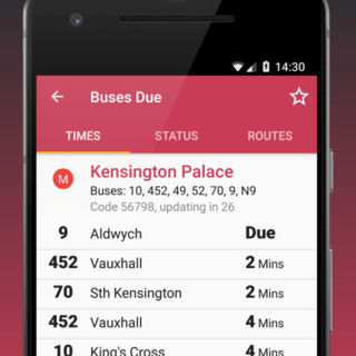 Buses Due - London Bus tracker